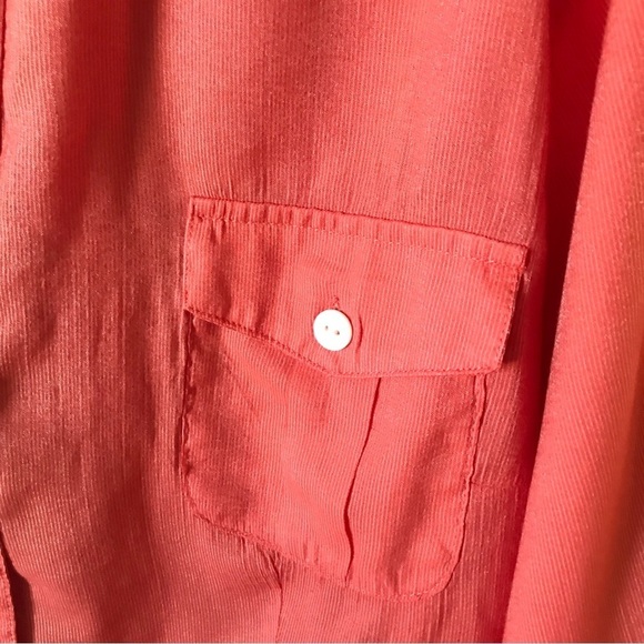 🍁🍁 SALE!! Additions by Chicos salmon button down shirt - Picture 4 of 5